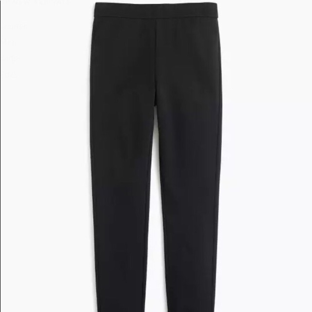 J.Crew pixie pant - black -like new, never worn !